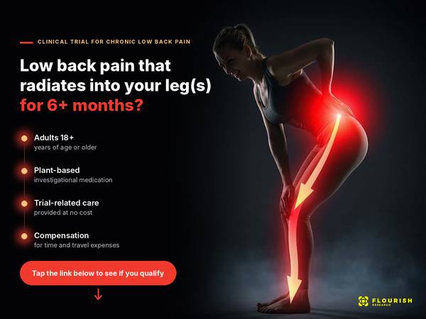 Join a Chronic Low Back Pain Clinical Trial 1