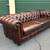 Brown Chesterfield Leather Sofa 2 thumbnail