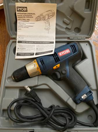 Ryobi 3/8" Drill 1