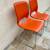 Orange Chair s  set Hon Modern Stacking mid century modern style 6 thumbnail