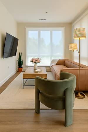 $4,000 / 2br - 1055ft2 - Modern 2BR/2BA Apartment in Newton – Bright, Furnished Option, Near Ch (Newton)63699353433091120
