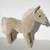 Vintage 1979 Dakin Pillow Pet Plush Horse Tan Brown, 23" x 22" XL 1 thumbnail