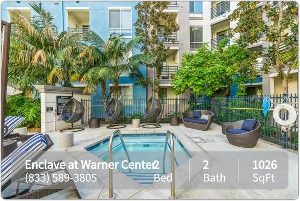 $2,818 / 2br - 1026ft2 - A cozy place for you and your pets to call home. Pet friendly! (Woodland Hills)63876484427395121