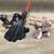 2006 STAR WARS DARTH VADER & WOOKIE COLLECTIBLE FIGURES 4 thumbnail