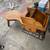Antique wooden Shoe shining bench 1 thumbnail