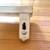 Long Solid Wood wall mount white painted Shelf with metal hardware 4 thumbnail