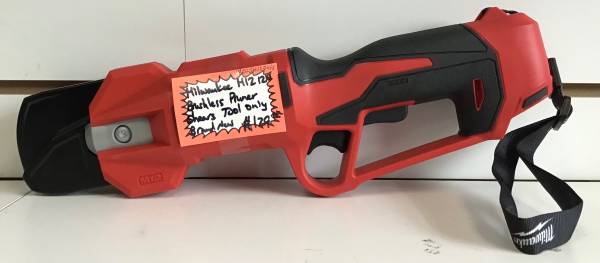 Milwaukee M12 12V Brushless Pruner Shears Tool Only Brand New 1