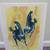 Beautiful Original Art Horse Print/Painting Yellow and Blue Unique 2 thumbnail