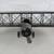 Vintage Pressed Steel Model Biplane Single Engine Airplane 21" Length 7 thumbnail