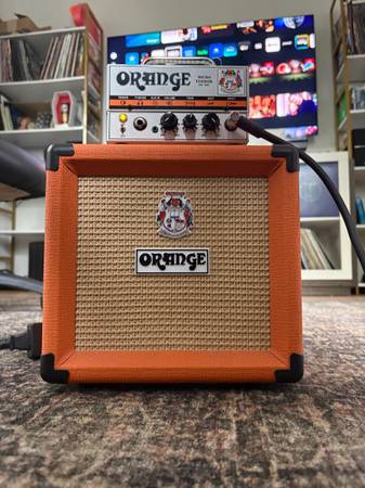 た*く様 ORANGE Micro Terror Cabinet Speaker Orange Micro Terror Head and PPC108 Cabinet | Sweetwater