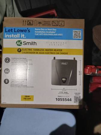 PROJECT CANCELED...Tankless hot water, 1