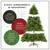 7.5 ft Pre-Lit Jersey Fir Tree with 1,250 multi-color lights 3 thumbnail