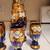 Vintage Czech Bohemia Chrystal Decanter With Glasses Serving Set Cobalt Blue 2 thumbnail