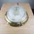 15” Diameter Round Ceiling Brass Light 3 thumbnail