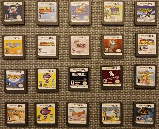 Jeux Nintendo DS. Prix sur demande 1