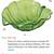 Green Leaf Fruit / Salad bowl with 5 single-serving matching plates 5 thumbnail