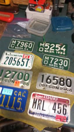 ☆☆WANTED: OLD or VINTAGE MOTORCYCLE LICENSE PLATES or NUMBER PLATES☆☆ 1