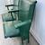 DETROIT RED WINGS Hockey Olympia Stadium Green Leather 2 Chair Seats 10 thumbnail