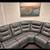 5 seat reclining couch with lights, cup holders, outlets and usb charging ports 4 thumbnail