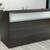 White Reception Desk with Frosted Glass - $590+Tax 5 thumbnail