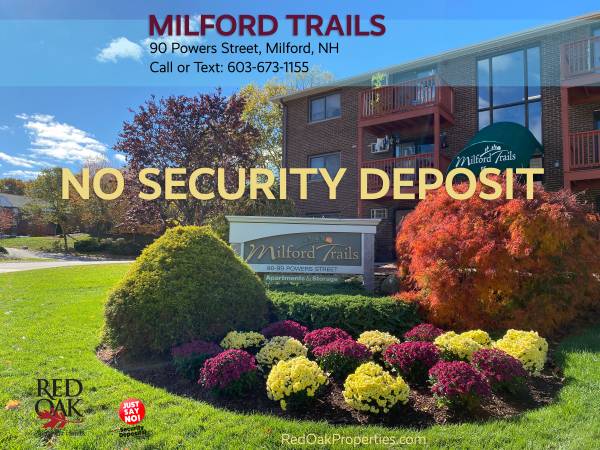 $1,665 / 1br - 600ft2 - Surprise Yourself & Make Moving Fun! One Bedroom w/ Off-Street Parking (Milford)63931658942466120