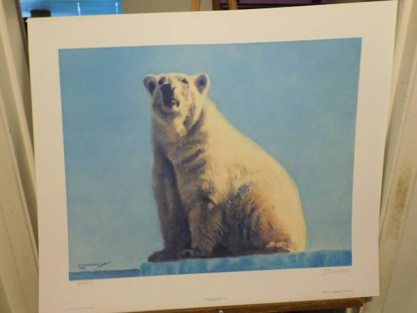 Regal Ruler- Polar Bear- Machetanz Print 1