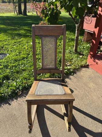 Cute wooden and  rocking chair 1