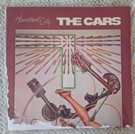THE CARS HEARTBEAT CITY LP VINYL ALBUM 1
