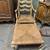 Set of Rattan/Wicker & Wood Chair and Ottoman Set 3 thumbnail