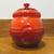 Le Creuset Cerise Red BBQ Sauce Pot with Lid, Used 1 thumbnail