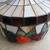 Vintage Tiffany Style Leaded Glass Hanging Light 7 thumbnail