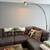 84” stylish silver floor lamp 1 thumbnail