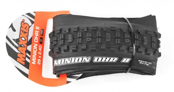 Maxxis Minion DHR II Mountain Bike Tire 29" x 2.40 EXO TR Tubeless 1
