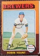 Brewers Robin Yount Baseball Card 1