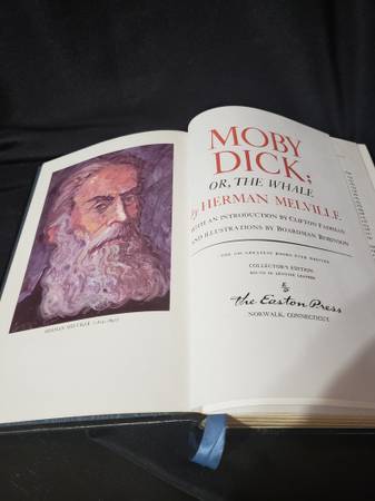 Moby Dick, or The Whale - Herman Melville Easton Press 1
