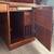 Solid Oak Roll-Top Desk with Hutch & Coordinating Locking File Cabinet 5 thumbnail