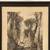 ANTIQUE 1919 SIGNED FERDINAND JEAN LUIGINI FRAMED AQUATINT ETCHING 4 thumbnail