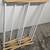 Old Clothes Airer Folding Wood with painted white rails - Paint flakin 14 thumbnail