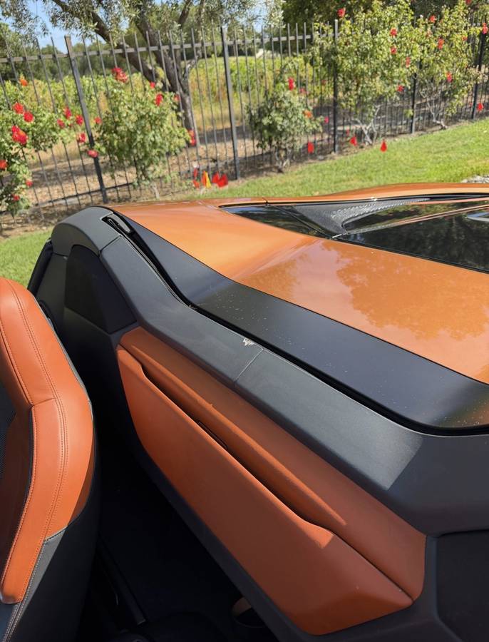 BMW i8 2019 Rear Left Bulkhead trim panel Gray