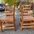 Teakwood dining chairs 3 thumbnail