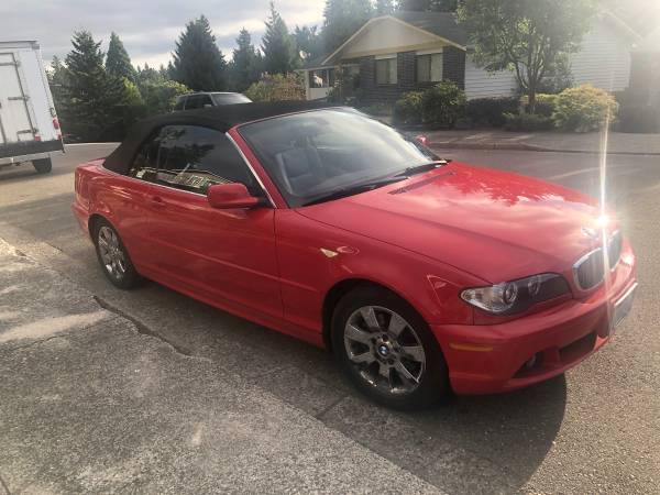 2006 BMW 325ci descapotable - $4,000 (Bothell)63622961666689123
