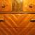 Art Deco Waterfall Vintage Walnut & Bakelite Chest Dresser 7 thumbnail