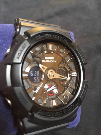 Nuevo reloj Casio Gshock G-shock GA201 GA-201 grande - $90 (falls church)63471282829313122