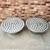 MCM Aluminum Metal Drum Tables -Set of 2 4 thumbnail