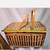 Vintage 2 Handle Picnic Basket Made in the People’s Republic of China 5 thumbnail