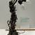 Antique Bronze Spelt Lamp in working condition.Beautiful Female Figure 4 thumbnail