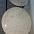 Pair Round Side Tables White Marble Colour Top Black Legs 8 thumbnail