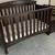 DELTA CONVERTIBLE CRIB & CHANGER with MATTRESS 2 thumbnail