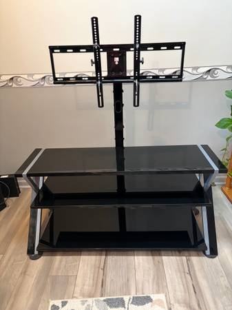 Television Stand and Shelves 1