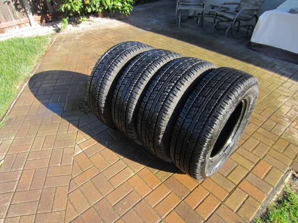 275/70R18 General Grabber HTS60 - Set of 4 - Only 4k Miles 1